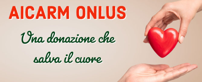 Donazione Aicarm Onlus