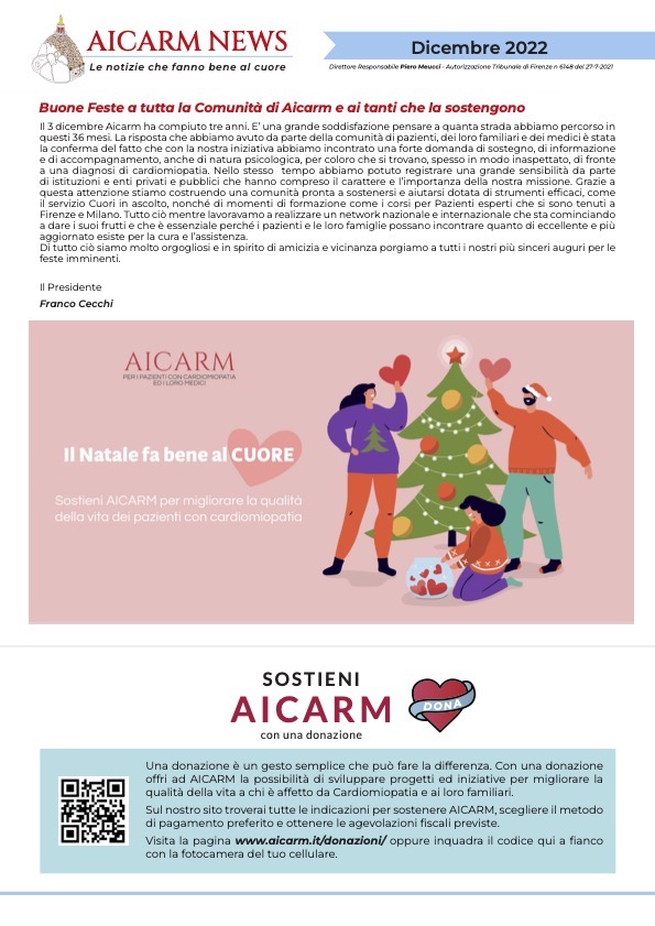 AICARM NEWS - DICEMBRE 2022