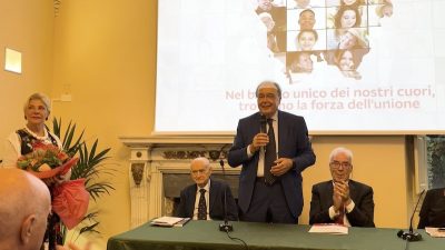 Sul palco Marinelli - Cecchi - Pelini