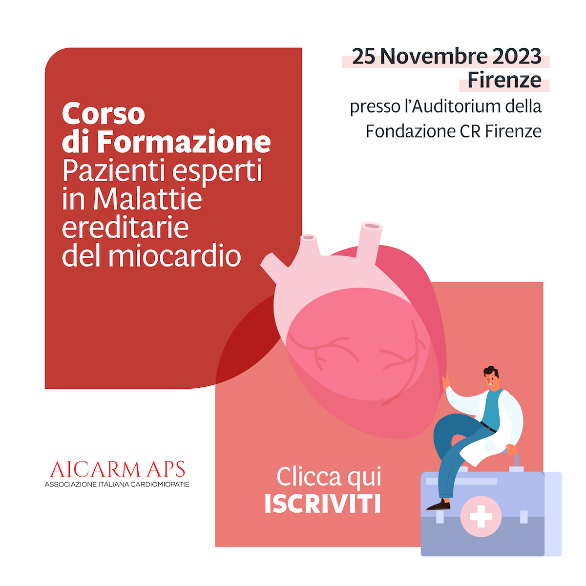 Corsi formazione AICARM APS Firenze 2023